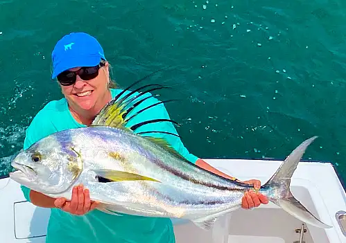 Roosterfish Los Suenos Costa Rica Fishing Inshore Sport Fishing sportfishing