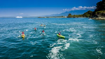 Kayak en el Océano