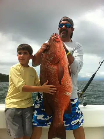 Snapper fishing Los Suenos Costa Rica