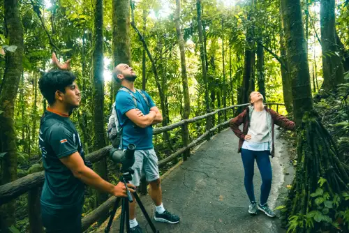 Monteverde Cloud Forest Couple with Guide