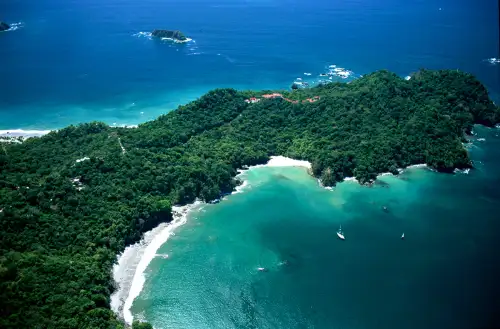 Playa Biesanz Beach Manuel Antonio Costa Rica Aerial View