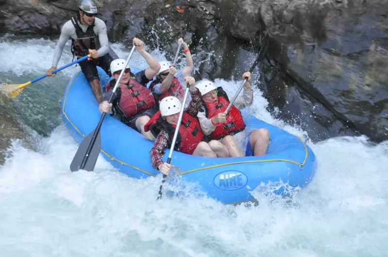 whitewater rafting in Manuel Antonio