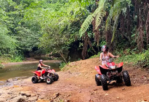 2 Hour ATV tour during the ATV Zipline 4 hour combo tour in Jaco and Los Suenos Costa Rica