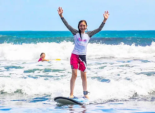 surfing in Jaco Costa Rica