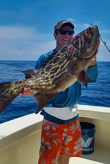 Los Suenos Fishing - Inshore Grouper Costa Rica Fish