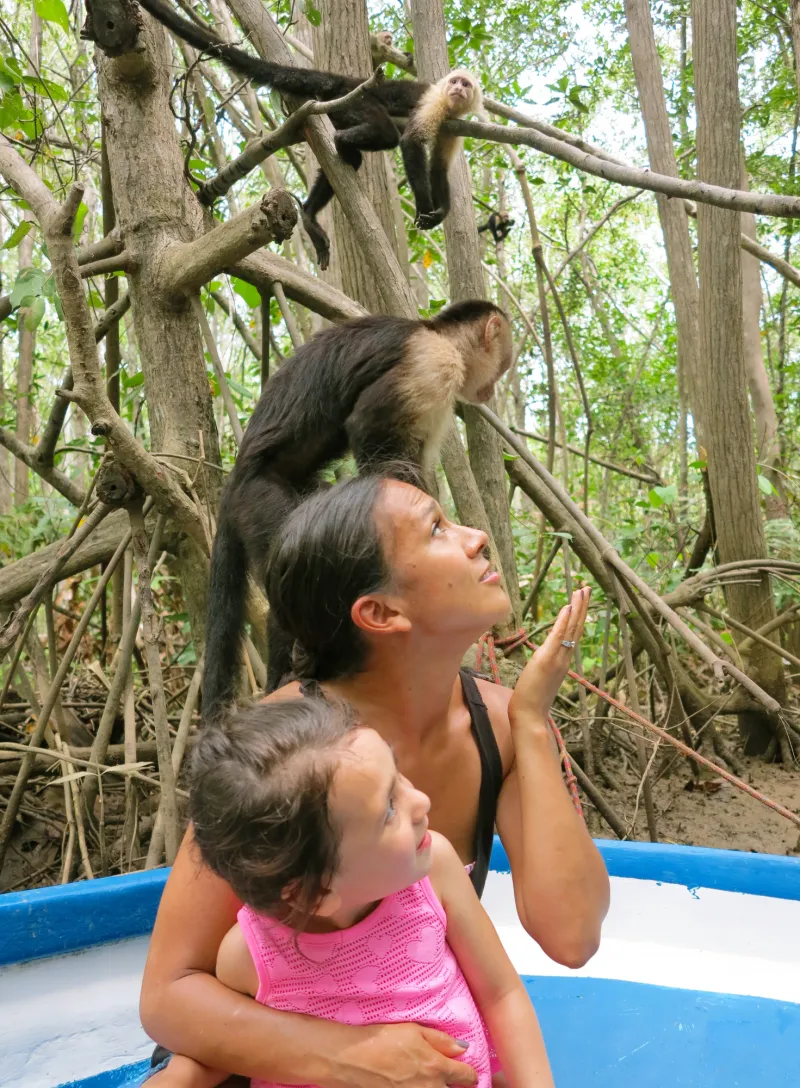 Monkey tour Manuel Antonio