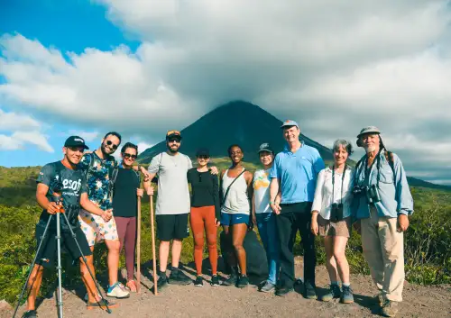 Arenal Volcano guided hike with certified naturalist guide