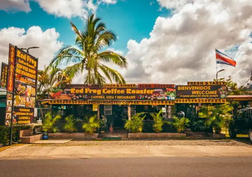 Red Frog Coffee Roaster Costa Rica La Fortuna