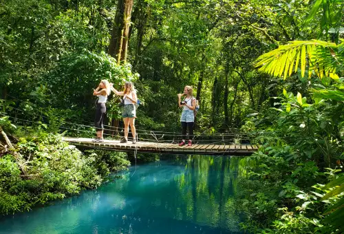 Incredible day in the tenorio national park hike to rio celeste waterfall