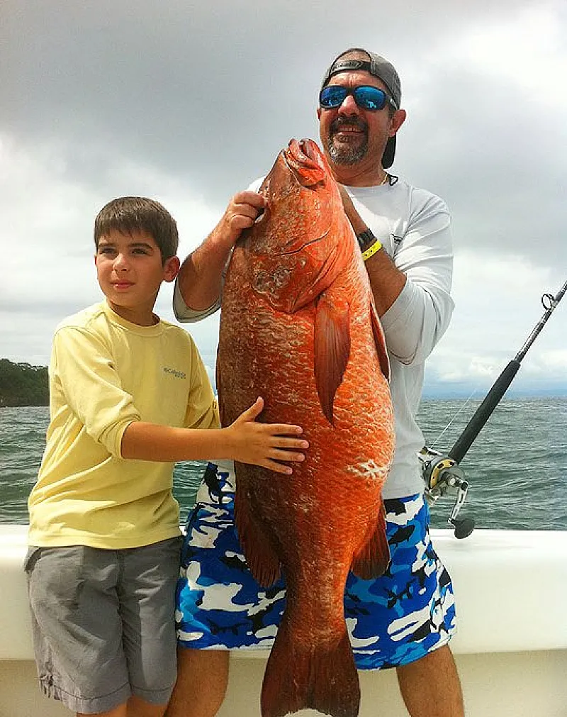 snapper los suenos fishing